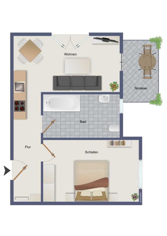 Stubbenfelde Villa Maria Gabriele Whg 02 מראה חיצוני תמונה